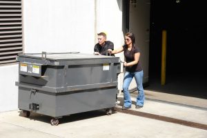 Moving Heavy Dumpsters Can Lead to Injury