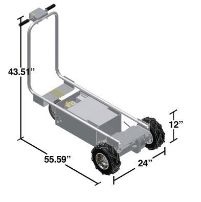 Powered Housekeeping Cart Retrofit Kit - DJ Products