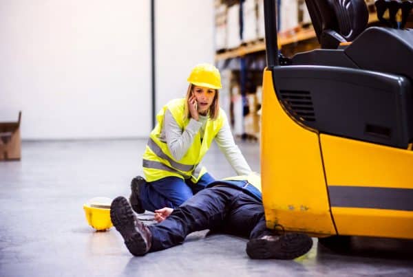 Warehouse Worker Injured By a Forklift