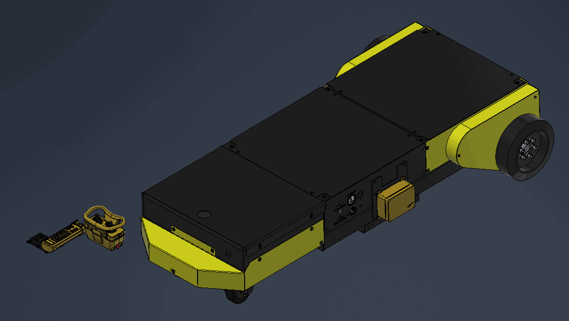Flatbed Chaindrive Remote Steer Unit Screenshot